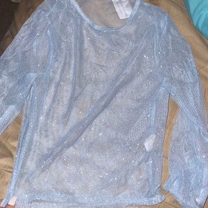 Sheer long sleeve top from Windsor never worn still tags on it!
